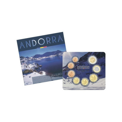 Andorra 2023 - UNC seria complet Euro , conditie perfecta - Euro Set foto