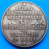 Adolf Hitler 1933 Hessen Nassau 36mm