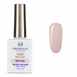 Cumpara ieftin Rubber Base Coat Milky Rose 15 ml Oranjollie