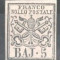 Italy Church State 1852 Coat of arms, 5 BAJ, Mi.6, MNH AM.240