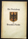 O.061 CONSTITUTIA IMPERIULUI GERMAN DIE VERFASSUNG DES DEUTSCHEN REICH 1919