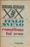 Constiinta lui Zeno - Italo Svevo, Roman Clasic, Editura Univers 1989, Literatura Straina, Carti Colectie