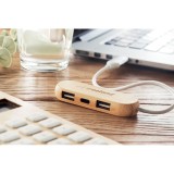 Hub USB dual cu 3 porturi