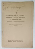 IN LEGATURA CU &#039; VECHILE FORMATIUNI ROMANESTI , LA DUNAREA DE JOS &#039; raspuns d- lor A. SACERDOTEANU si N. BANESCU de CONSTANTIN NECSULESCU , 1939