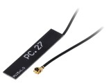 Antenă GSM 2dBi lineară 50&Omega; 34x7x0,8mm