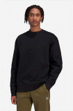 adidas Originals bluză bărbați, culoarea negru, uni HK0306-black