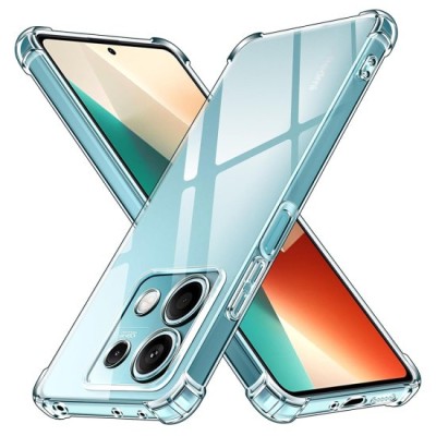 Husa pentru Xiaomi Redmi Note 13 5G - Techsuit Shockproof Clear Silicone - Clear foto