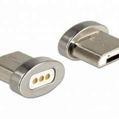 Adaptor magnetic pentru incarcare micro USB-B pentru 85705/85725, Delock 65929