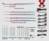 Cumpara ieftin Lumini ambientale dedicate Volkswagen Arteon 2017-2021, RGB Acrilice 22 in 1 Dinamice cu efect symphony, Control din Aplicatie Bluetooth Buton