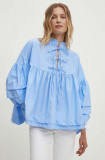 Answear Lab bluza din bumbac femei, neted