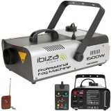 Masina profesionala fum 1500w cu telecomanda, Ibiza Light