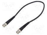 Cablu de măsurare BNC 0,5m negru CAL TEST
