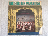 Obiceiuri din maramures obiceiuri la romani disc vinyl lp folclor EPE 01909 VG+, VINIL, Populara, electrecord