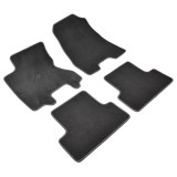 Cumpara ieftin Set Covorase Auto Mocheta Umbrella pentru Nissan X-Trail II (2007-2013) - Material Textil, Piele Ecologica Bordura