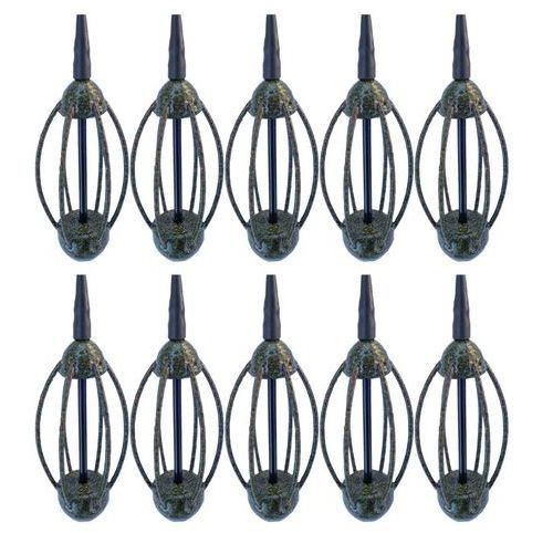 Set 10 momitoare pescuit cu con si autointepare 50g