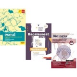 Pachet Bacalaureat 2026. Eseul. Pregatire individuala pentru proba scrisa, Matematica M_Mate-Info si Biologia pe intelesul tuturor clasele 11-12 - Lil