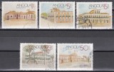 Angola 1990 - Clădiri istorice, Serie scurtă, Ștampilat