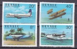 Tuvalu 1980 aviatie MI 129-132 MNH