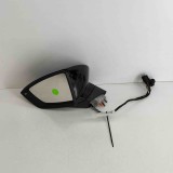 Oglinda Laterala Stanga Seat Leon ST 5F8 2019, OEM 5F2857507Q, Portocaliu/Negru, Second Hand