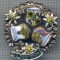 AX 182 INSIGNA-TURISM MONTAN -FLORI DE COLT-BAD BERTRICHT-BERNKASTEL-BURG COCHEM