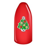 Cumpara ieftin Decoratiune Unghii 3D de Iarna - Bradut #06