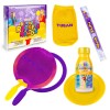 Set Baloane de sapun gigante - Rachete si Inele + solutie, Tuban