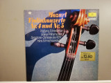 Mozart &ndash; Violin Concert no 4 &amp; 5 (1970/Deutsche Grammo./RFG) - VINIL/Rar/ca Nou, Clasica, Deutsche Grammophon