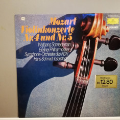 Mozart – Violin Concert no 4 & 5 (1970/Deutsche Grammo./RFG) - VINIL/Rar/ca Nou