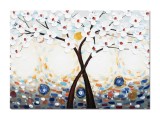 Cumpara ieftin Tablou Copacul vietii pictat manual living, dormitor, hol, 70x50cm ulei pe panza in relief efect 3D