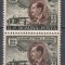 ROMANIA 1956 LP 411 - 50 DE ANI DE LA PRIMUL ZBOR AL LUI TRAIAN VUIA PERECHE MNH