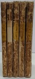 NOUL EROTOCRIT compus in versuri de ANTON PANN , SIBIU , VOLUMELE I - V , 1837