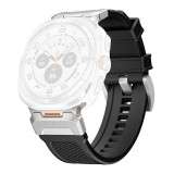 Techsuit - Watchband (W068) - Samsung Galaxy Watch Ultra&nbsp;47mm - Black / Silver