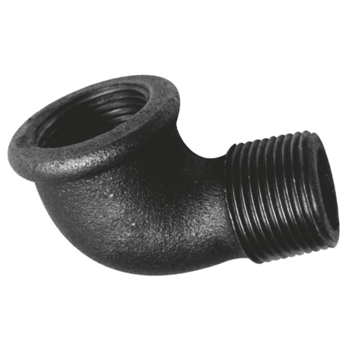 Cot negru pentru gaze, 1&quot;1/2, nr 1, Fi + Fe