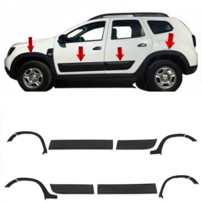 Set protectie aripa+usa Dacia Duster II (2018-2020) foto