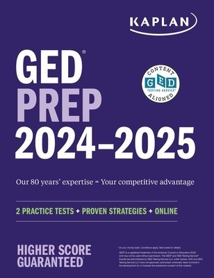 GED Test Prep 2024-2025: 2 Practice Tests + Proven Strategies + Online foto