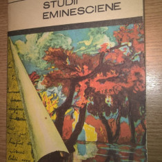 Studii eminesciene (antologie), (Editura Albatros, 1971)