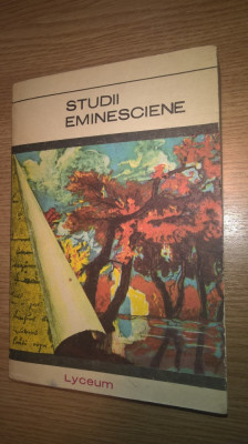 Studii eminesciene (antologie), (Editura Albatros, 1971) foto