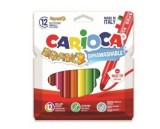 Cumpara ieftin Carioca super lavabila Carioca Bravo, varf gros - 6 mm, 12 culori