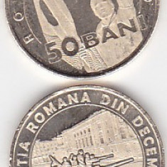 50 bani 2019 30 ani de la Revolutia romana din decembrie UNC din fisic