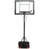 Cos de baschet portabil, reglabil 160-210 cm, suport si baza de umplut, diametru cos 48 cm, otel, PVC, nailon