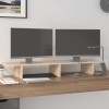 VidaXL Suport pentru monitor, 100x27x15 cm, lemn masiv de pin