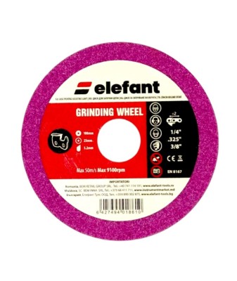 Disc pentru ascutire lant 108*23*3.2mm, Elefant Innovative ReliableTools foto