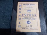 Program U Craiova - F C Olt