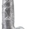 Dildo Realist Justin Sider Argintiu 19 cm
