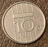 C50 - Moneda foarte veche - Olanda - 10 centi - 1998