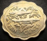 Cumpara ieftin Moneda exotica 10 CENTI - I-LE BAHAMAS, anul 1989 * cod 4055 B