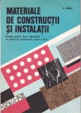 AS - N. MIHAIL-MATERIALE DE CONSTRUCTII SI INSTALATII