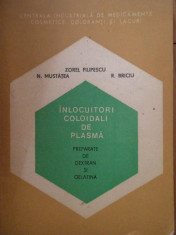 Inlocuitori Coloidali De Plasma Preparate De Dextran Si Gelat - Z. Filipescu N. Mustatea R. Briciu ,305807 foto