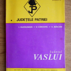 Ion Gugiuman - Judetul Vaslui (1973, contine harta)