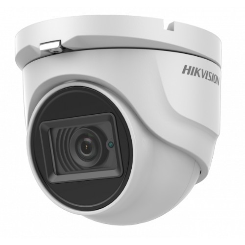 Camera supraveghere, 2 MP, lentila 2.8mm, IR 30m, Audio integrat - Hikvision DS-2CE76D0T-ITMFS-2.8mm SafetyGuard Surveillance
